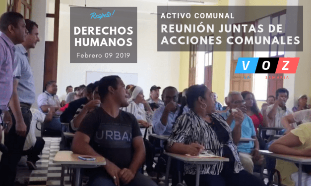 Reunión para el Fortalecimiento de la Acción Comunal!